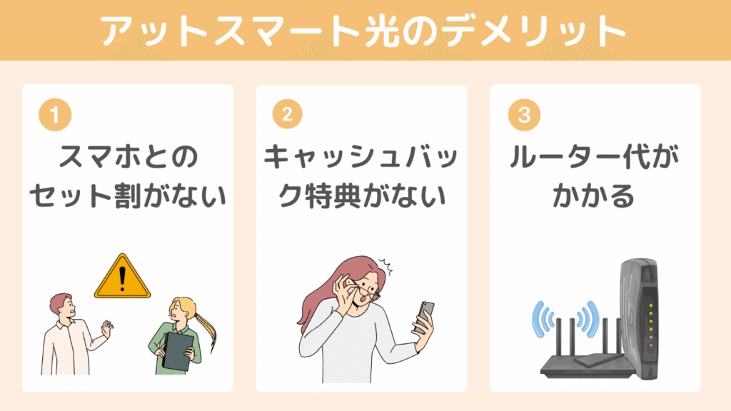 【デメリット】@スマート光を利用する際の注意点3つ