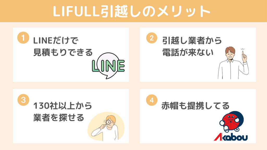 【メリット】LIFULL引越しをおすすめする理由4つ