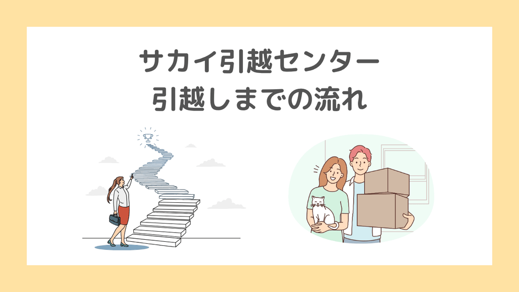 サカイ引越センターの見積もりから当日までの流れ